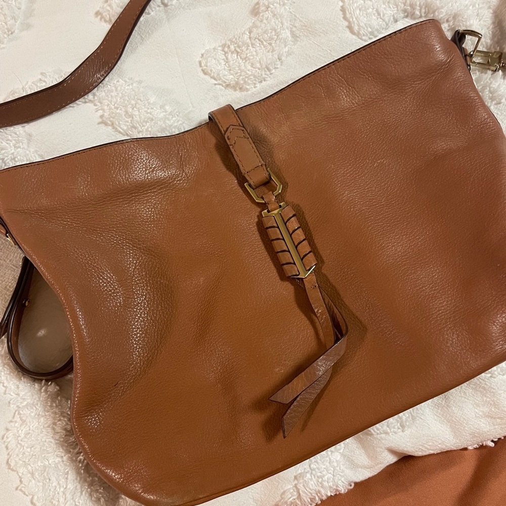 Stella & Dot Covet Leather Crossbody